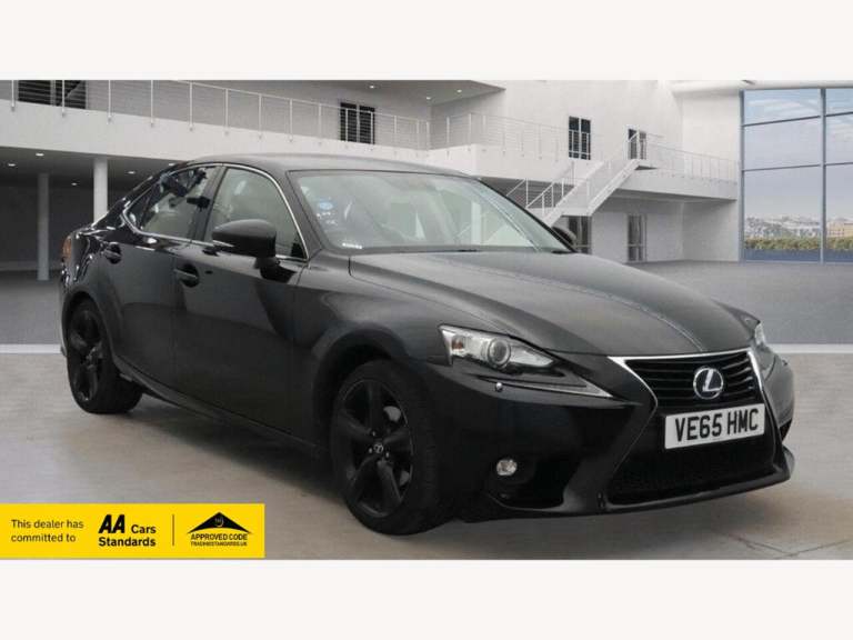 2015 Lexus IS 300h Sport 4dr CVT Auto SALOON PETROL/ELECTRIC Automatic