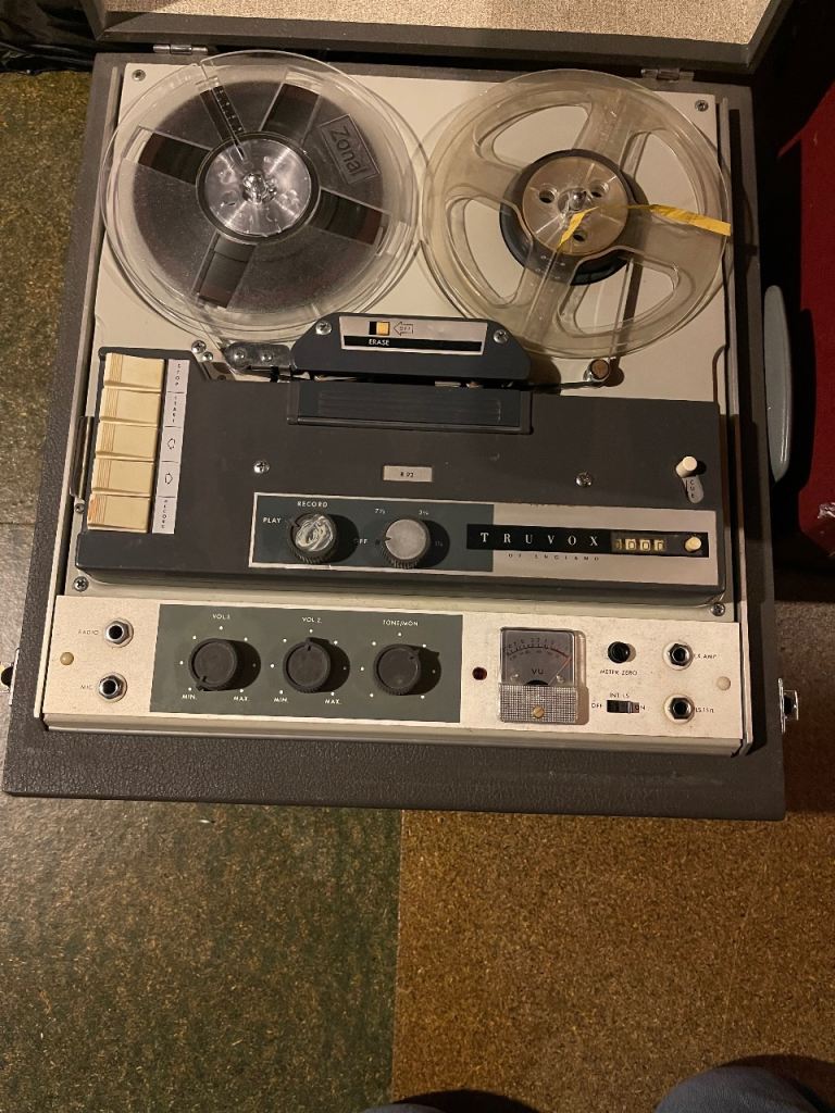 Truvox Reel To Reel   Tape Recorder 