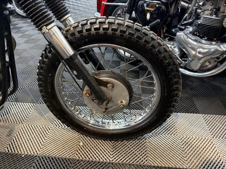 1950 BSA A7 500cc Plunger scrambler, high level pipes, ready to use! super cool 