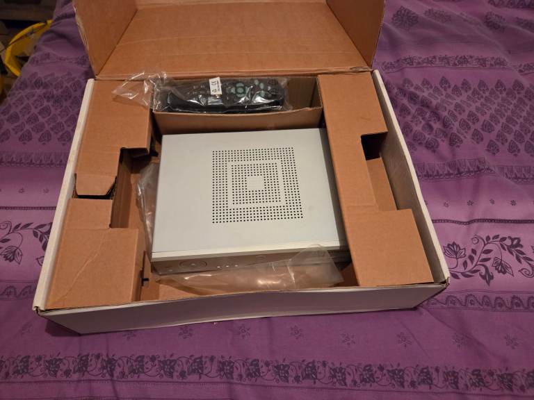 Sky box & remote 