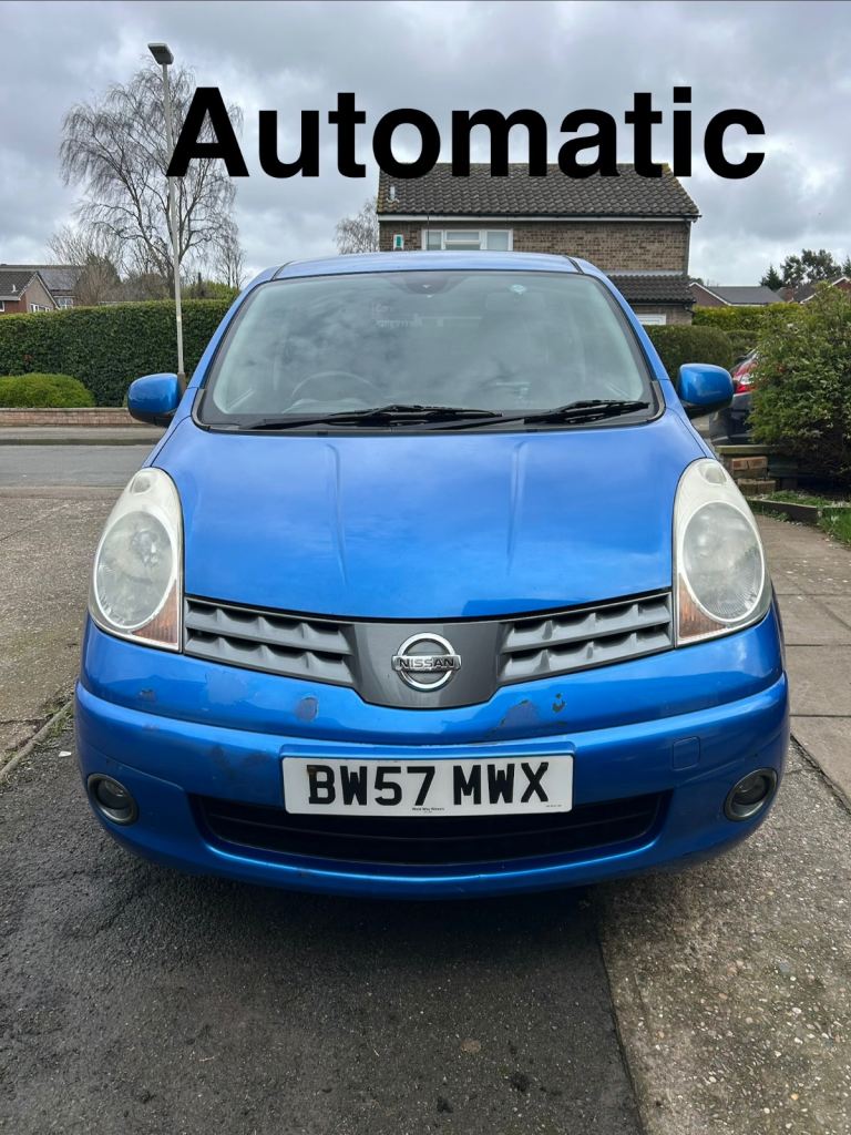 Nissan note 2008 petrol 1598cc