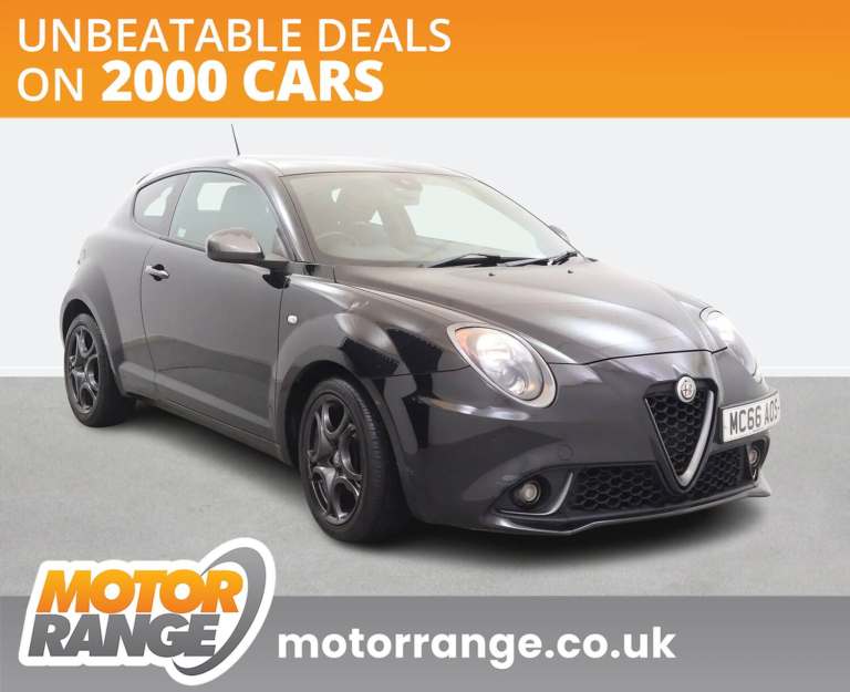 2017 Alfa Romeo MiTo 0.9 TB TwinAir Super 3dr HATCHBACK PETROL Manual