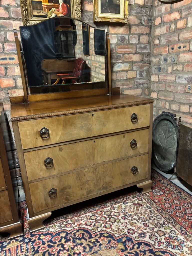 Antique Dressing Chest of Drawers 