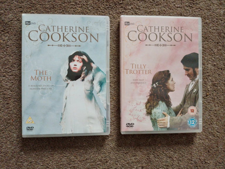 CATHERINE COOKSON - 'THE MOTH' & 'TILLY TROTTER.' TV DRAMA - 2 dvds.