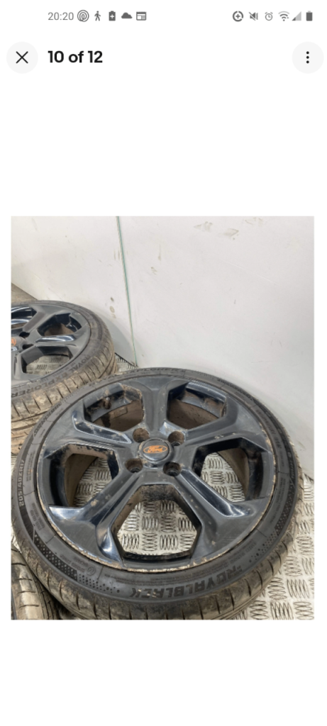 ford fiesta 4x108 st 17inch wheels