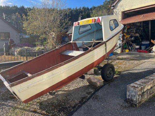12ft fishing boat with trailer