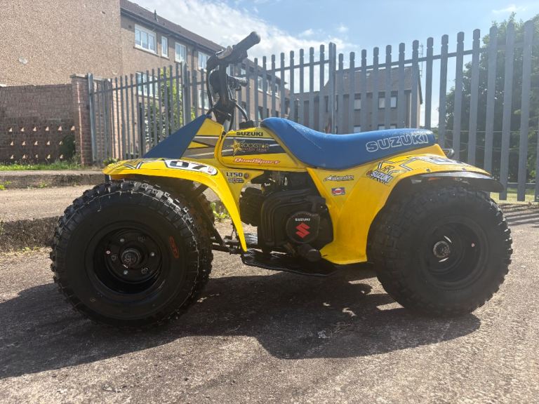 Suzuki LT50 Quad Bike – Original Yellow & Blue – Excellent Condition + Lots of Spares