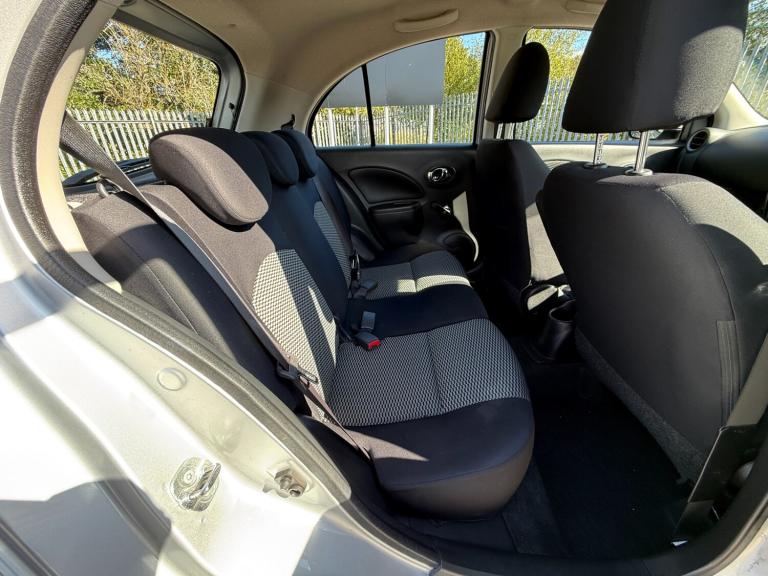 2015 65 REG NISSAN MICRA ACENTA 1.2 5 DOOR PETROL HATCHBACK MANUAL SILVER EURO 6