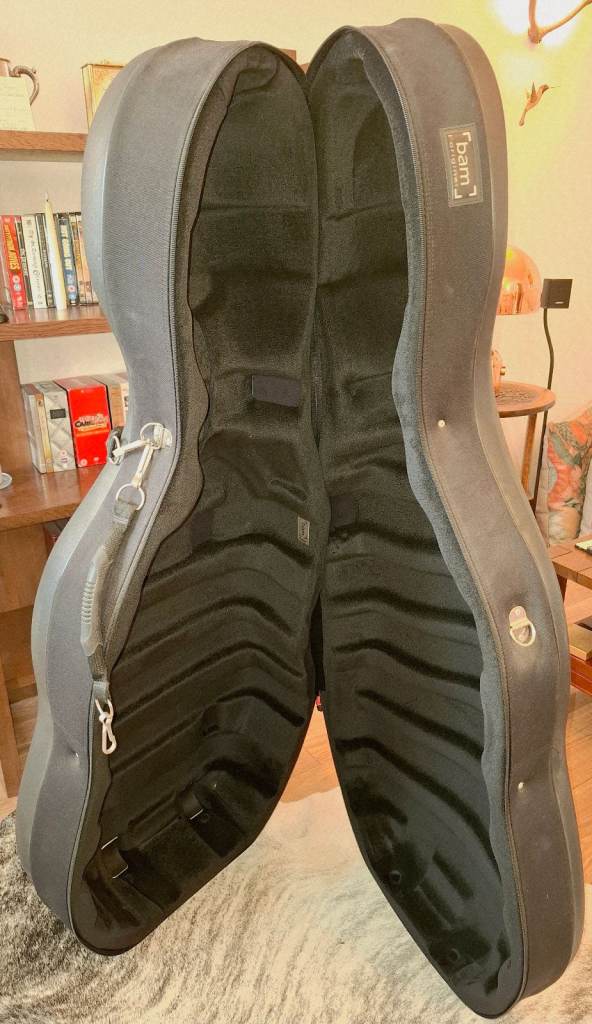 Flight Cello Case Cover - BAM 1002H: EXCELLENT CONDITION (USED ONCE)