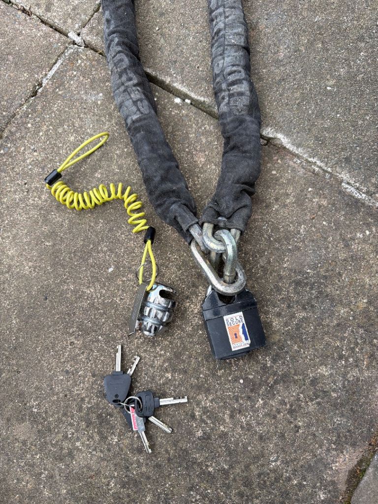 Bike lock and disc lock