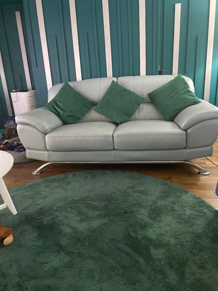 Leather Sofa & Recliner Chair for Sale
