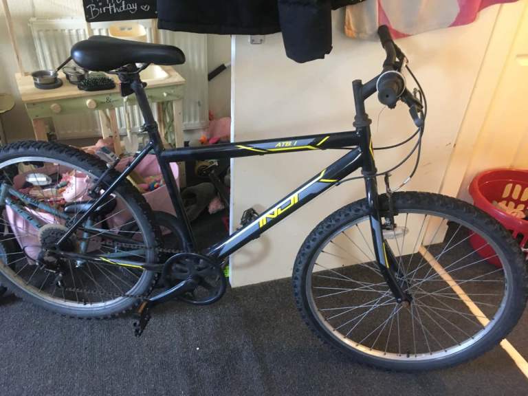 IND ATB 2 Mountain Bike – Black, Good Condition