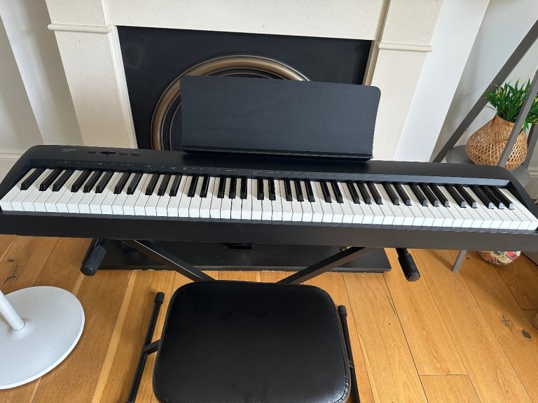 Kawai ES60 Digital Stage Piano X Frame Package, Black