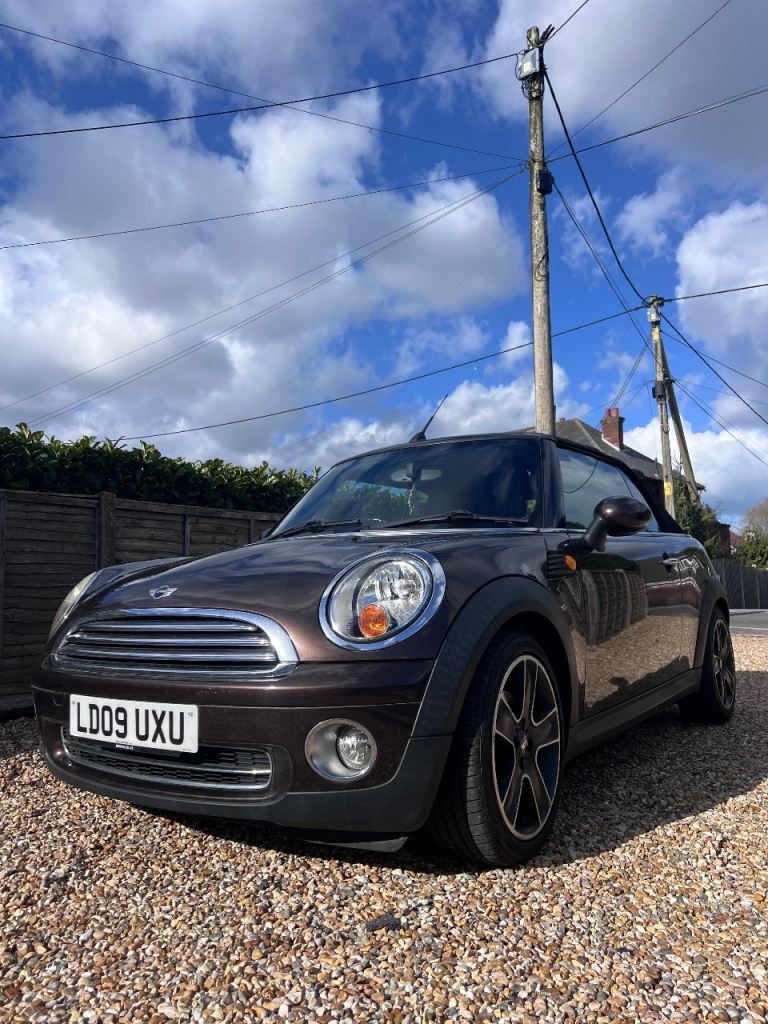2009 1.6 Brown Mini Convertible Cooper
