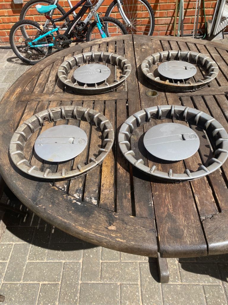 VW Golf MK1 Cabriolet Clipper Hub Caps