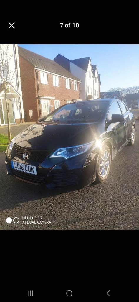 Honda, CIVIC, Hatchback, 2016, Manual, 1339 (cc), 5 doors