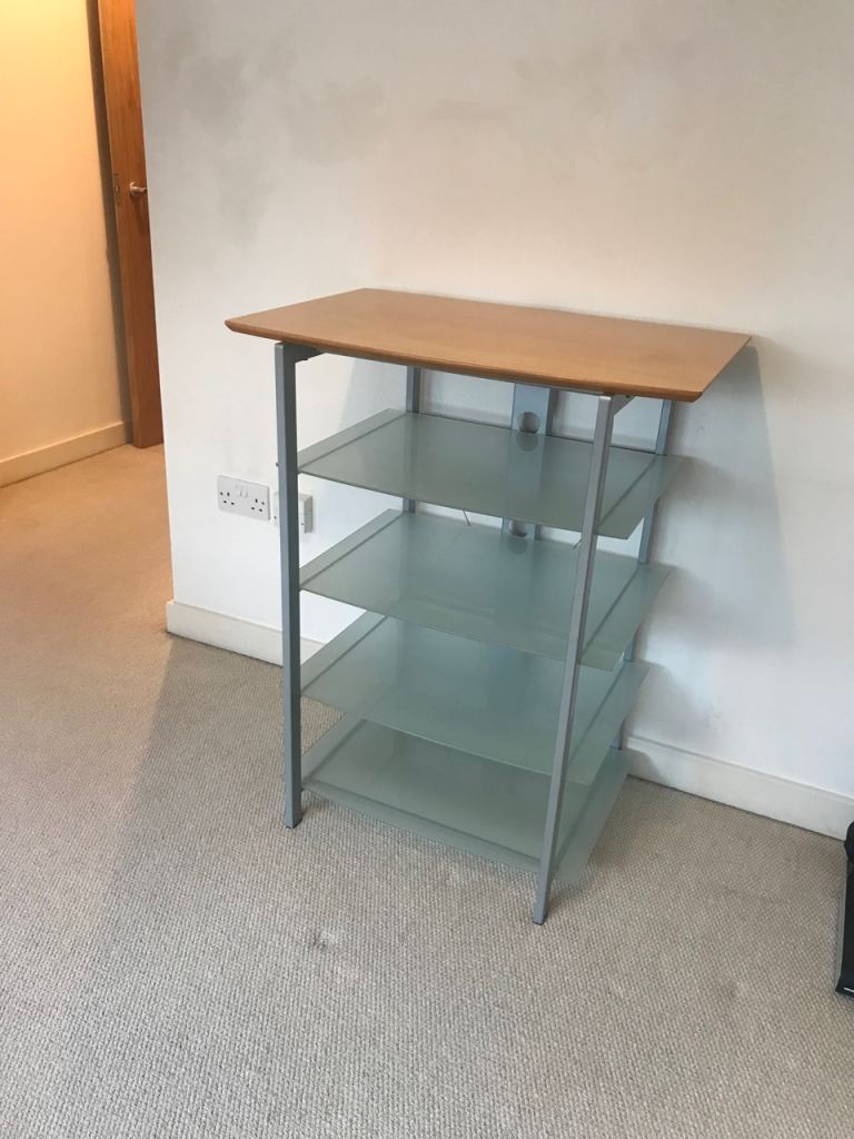 A immaculate John Lewis’s entertainment/Tv Shelf.,was £500,Sell £80