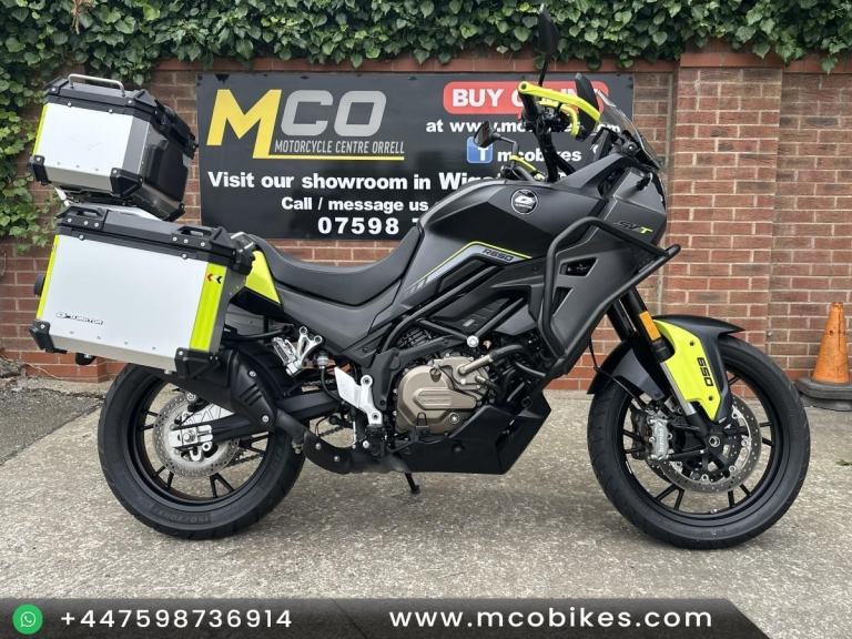 QJMOTOR SVT650 2025/75 reg 1660 miles