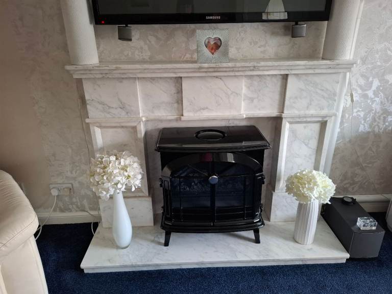 Marble Fireplace 