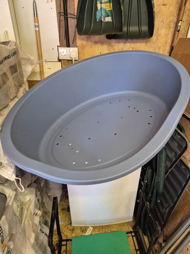 Plastic dog bed