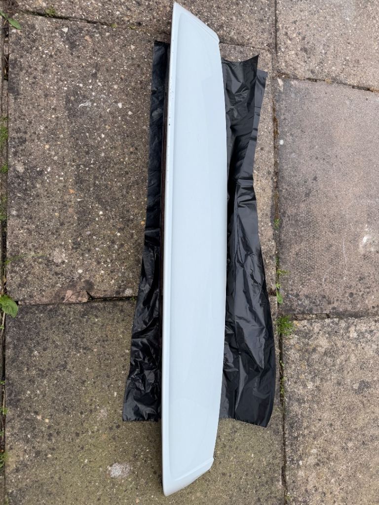 Volkswagen Golf MK7.5 GTI Rear Tailgate Spoiler White 5G6827934
