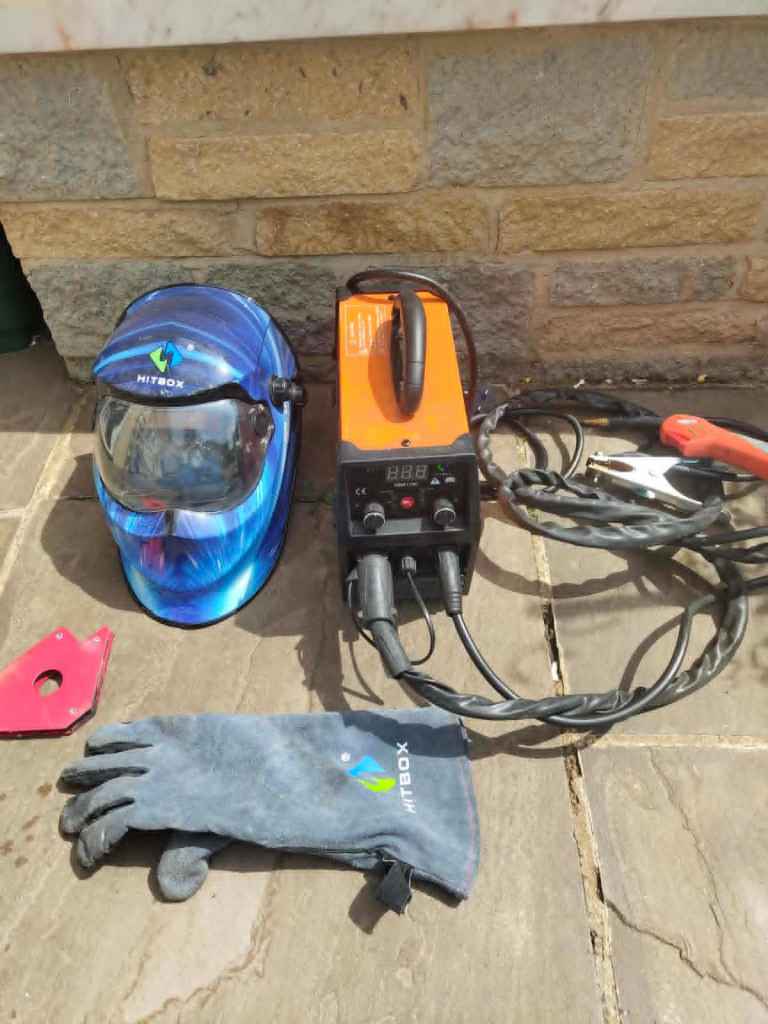 3-in-1 HBM1200 MIG TIG Welder Gasless Inverter 240V DC ARC TIG Welding 