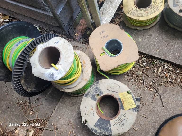 ELECTRICAL CABLE EARTH 10mm SEE DESCRIPTION 