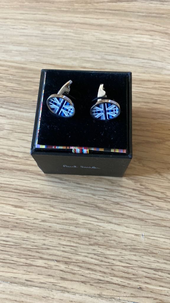 Paul Smith Union Jack Cufflinks – Excellent Condition