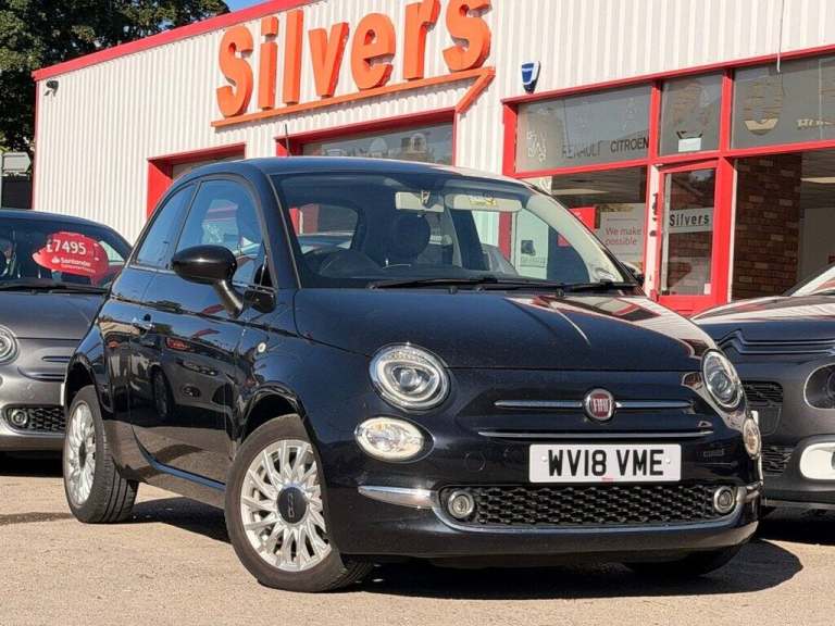 2018 Fiat 500 1.2 Lounge 3dr HATCHBACK PETROL Manual