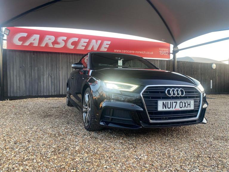 2017 Audi A3 1.6 TDI S Line 2dr CONVERTIBLE DIESEL Manual