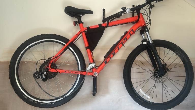 Carrera Mountain Bike – Orange, Good Condition 48 volt conversion kit