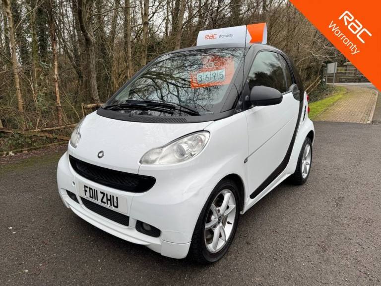 2011 smart fortwo 1.0 MHD Pulse Coupe 2dr Petrol SoftTouch Euro 5 (s/s) (71 bhp) Coupe Petrol Aut...