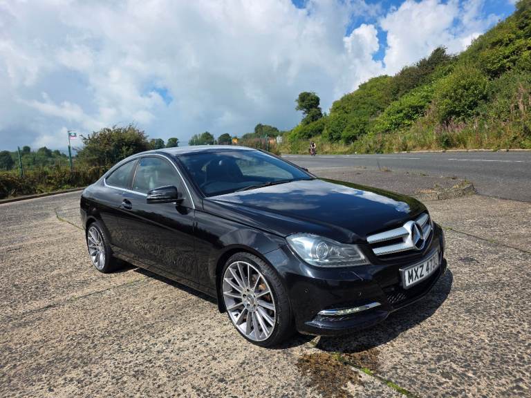 2013 mercedes c-class coupe automatic full years mot 