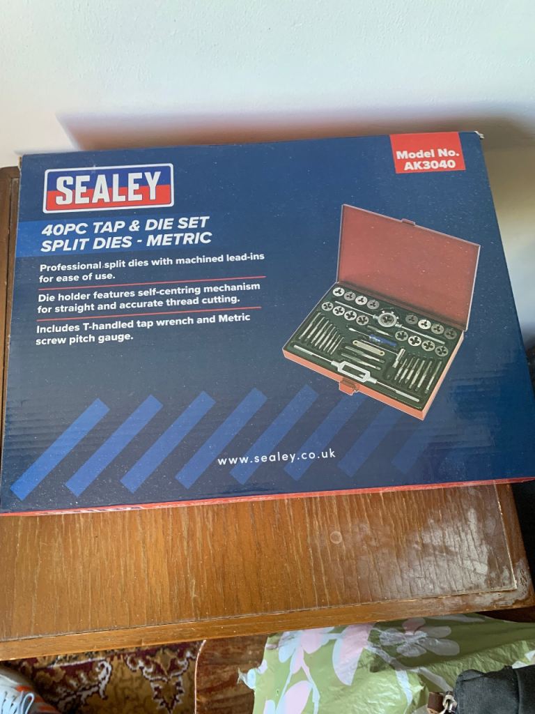 sealey tap set AK0340