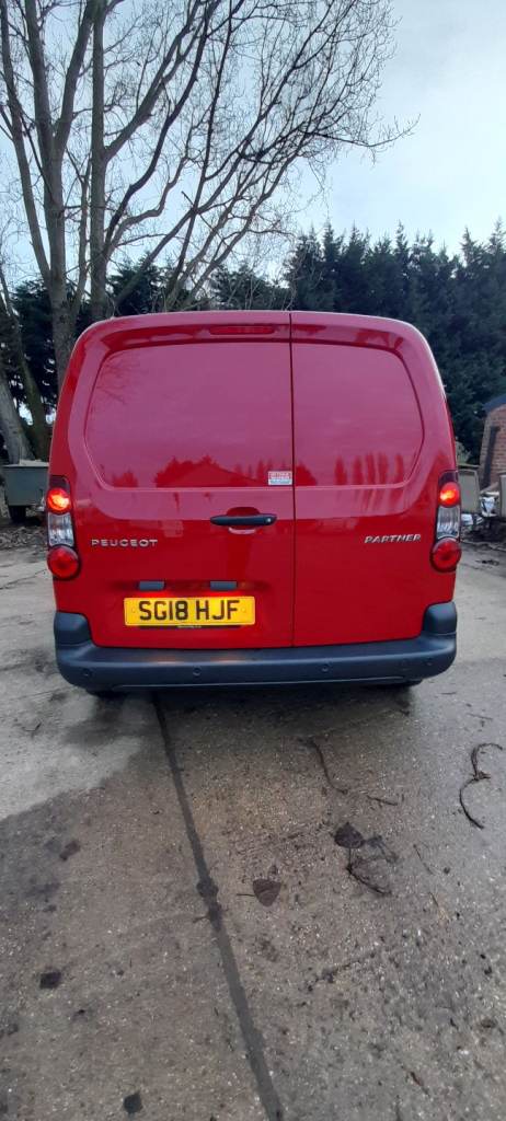 Peugeot, PARTNER, Panel Van, 2018, Manual, 1560 (cc), Blue Hdi