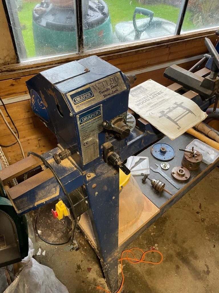 Draper wood lathe