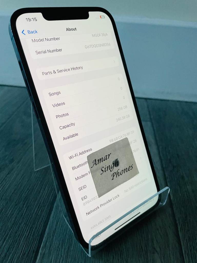 12 Pro MAX, 256GB, 100% Genuine Battery! (C275)