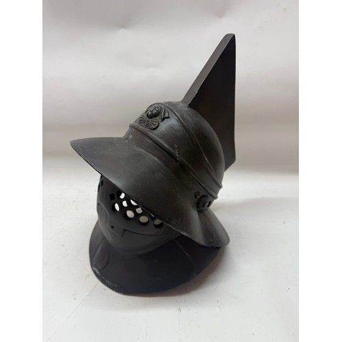 Bronze gladiator helmet 