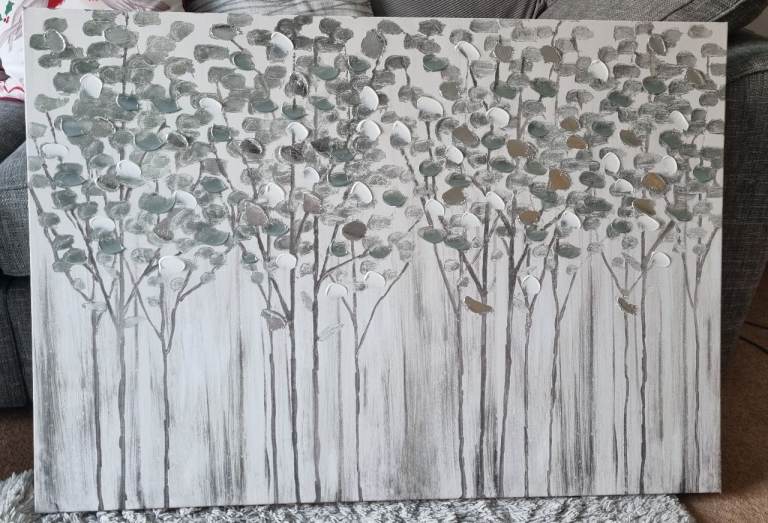Large canvas tree picture
