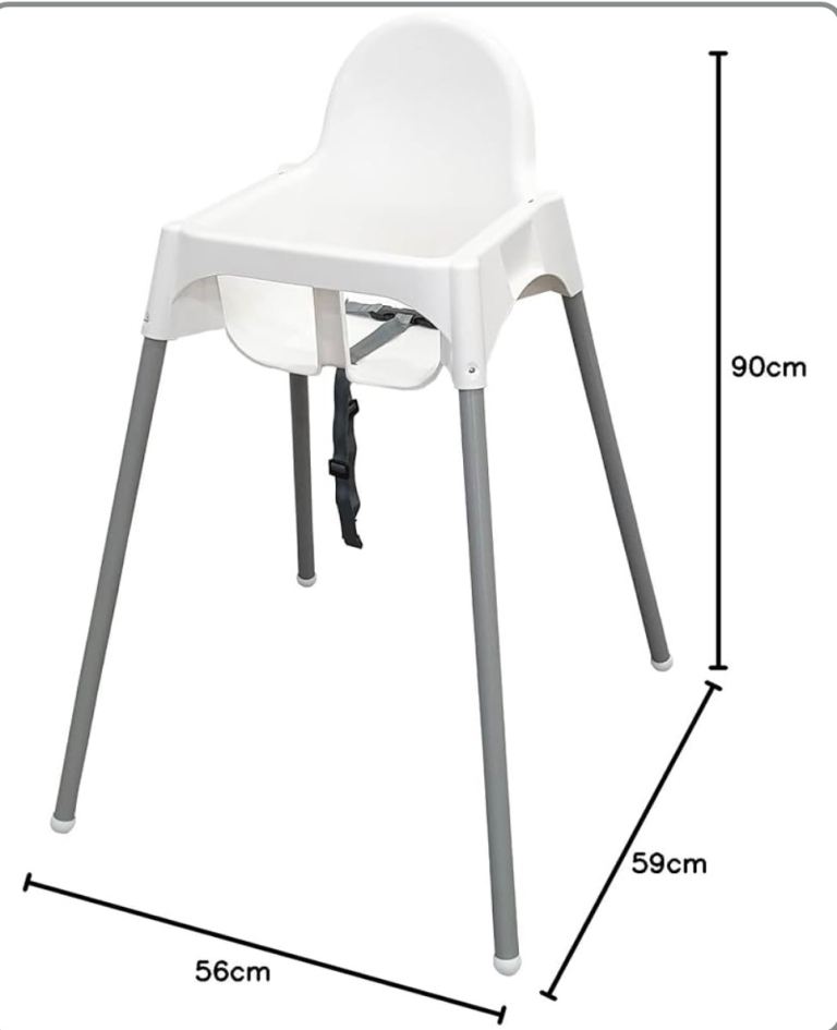 IKEA Antilop high chair with x2 cushions 