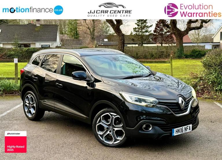 2016 Renault Kadjar 1.6 dCi Dynamique S Nav 5dr 4WD HATCHBACK DIESEL Manual