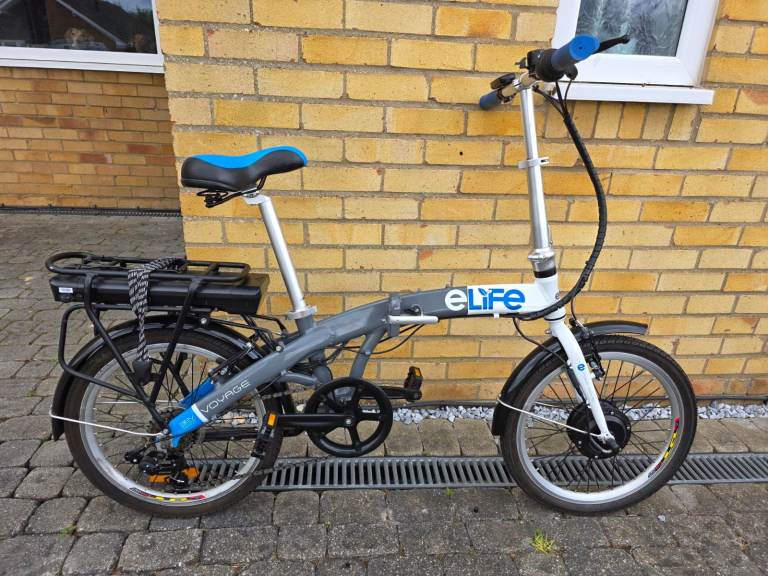 eLife Voyage 36V folding electric bike / bicycle (excellent condition) (RRP up to £849)