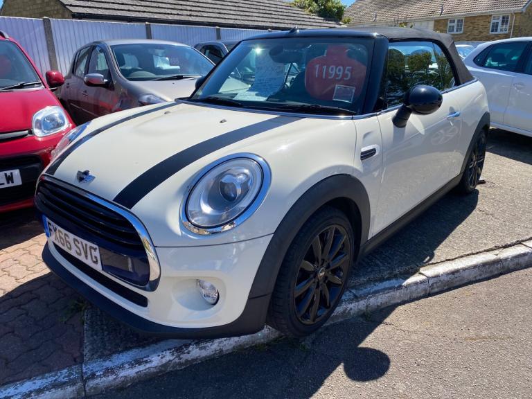2016 MINI Convertible 1.5 Cooper 2dr CONVERTIBLE Petrol Manual