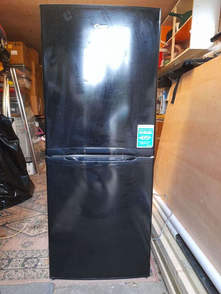 Black Candy fridge freezer