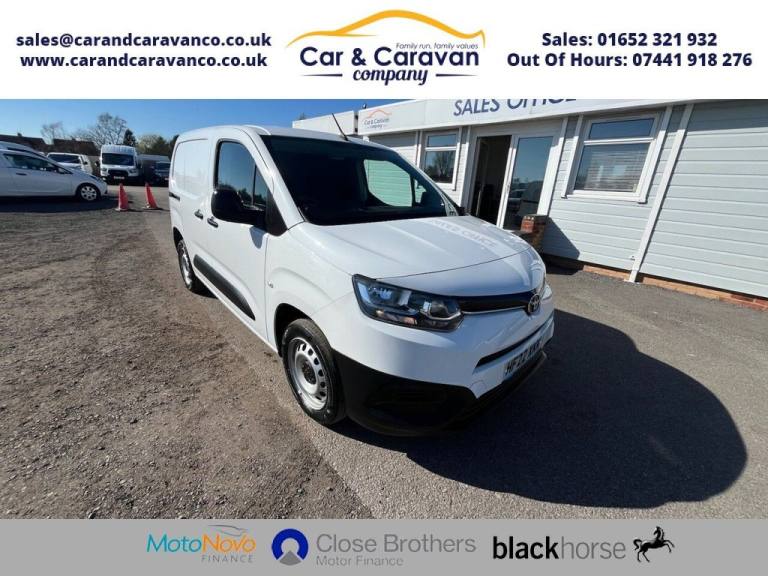2022 22 TOYOTA PROACE CITY 1.5 BLUEHDI ACTIVE SHORT PANEL VAN 5DR DIESEL MANUAL 