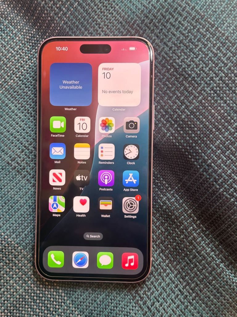 iPhone 15 plus -256 GB used - unlocked (No Offers)