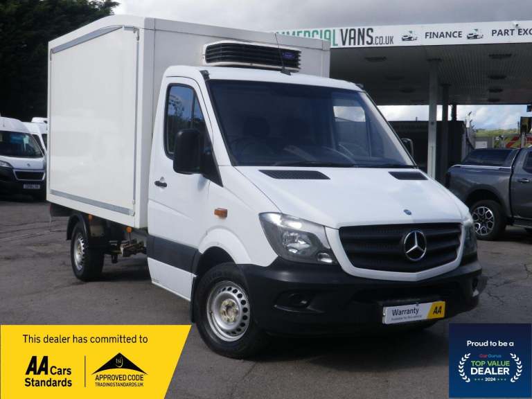 MERCEDES-BENZ SPRINTER 313 CDI FRIDGE LUTON VAN White Auto Diesel, 2014