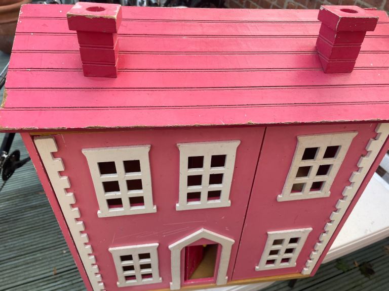 Wooden dolls house