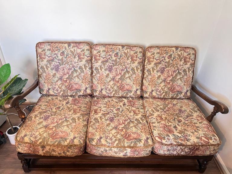 Vintage Ercol Windsor style 3 seater easy chair