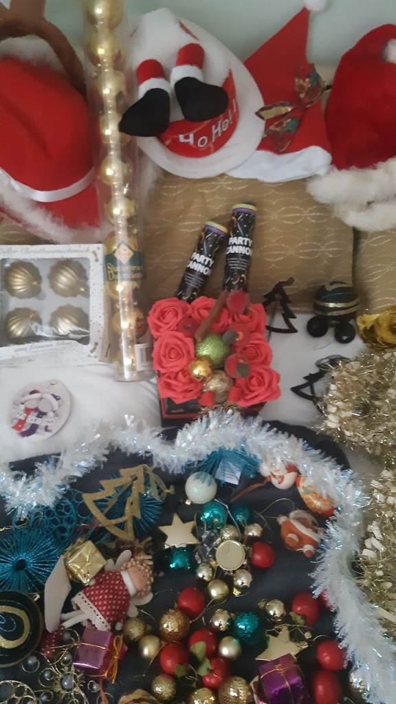 Christmas trees plus extras job lot